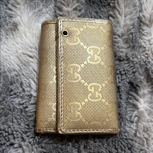 Gold Gucci Key Holder